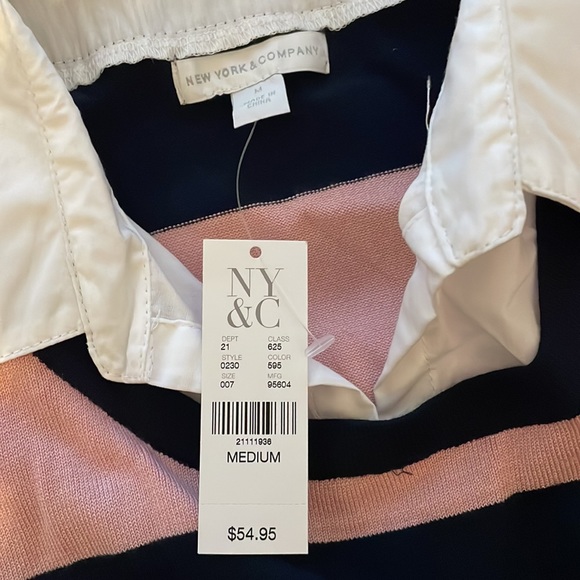 NY&Co: Collared sweaters-multiple-M NWT - Picture 3 of 3